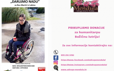 Donacije za humanitarnu Božićnu lutriju – “Darujmo nadu”