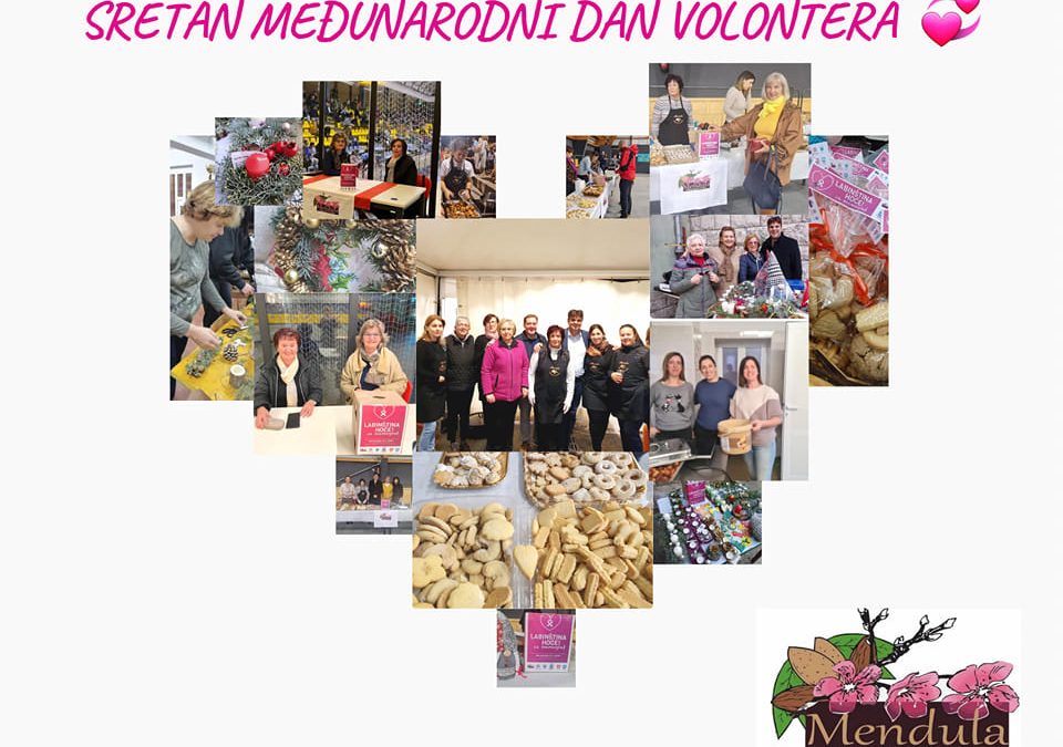 Svim volonterima čestitamo Međunarodni dan volontera