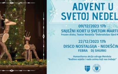 Udruga “Mendula” prikuplja donacije  na dječjoj zabavi “Snježni kort u Svetom Martinu”