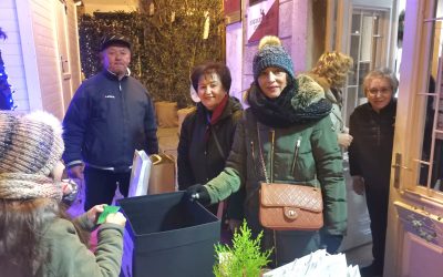 Prikupljeno 2.774,25 EUR donacija na Božićnoj lutriji i humanitarnom prodajom hrane i pića 15. prosinca na manifestaciji “Božić u Labinu”